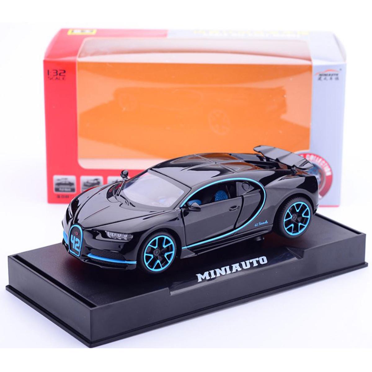 Xe ô tô mô hình kim loại Bugatti Chiron tỷ lệ 1:32