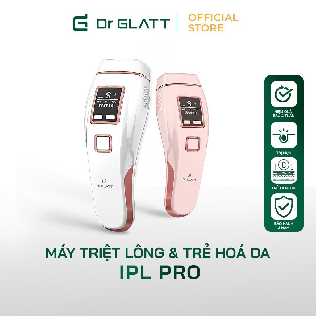 Máy triệt lông dr glatt.ipl pro