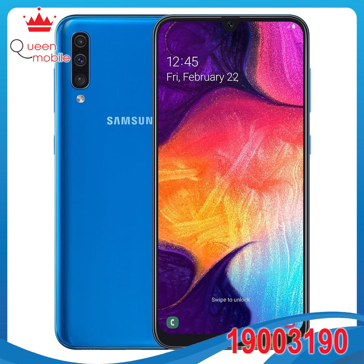 [HCM][ TRẢ GÓP 0%] Điện Thoại Samsung Galaxy A50 (64GB/4GB) - Hàng Chính Hãng - Đã Kích Hoạt Bảo Hành Điện Tử