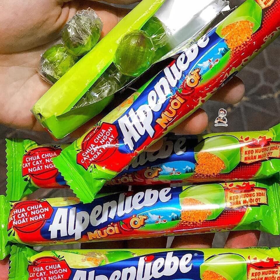 1 Thỏi Kẹo Alpenliebe Hương Xoài Nhân Muối Ớt