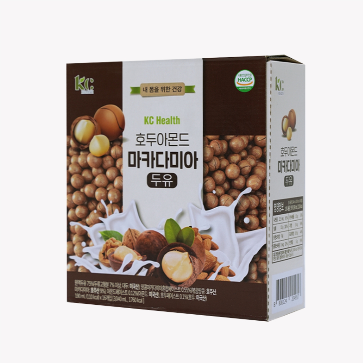 Sữa hạt óc chó hạnh nhân Hàn Quốc thùng 16 hộp thương hiệu KC Health, sữa hạt KC Health dành cho bà bầu