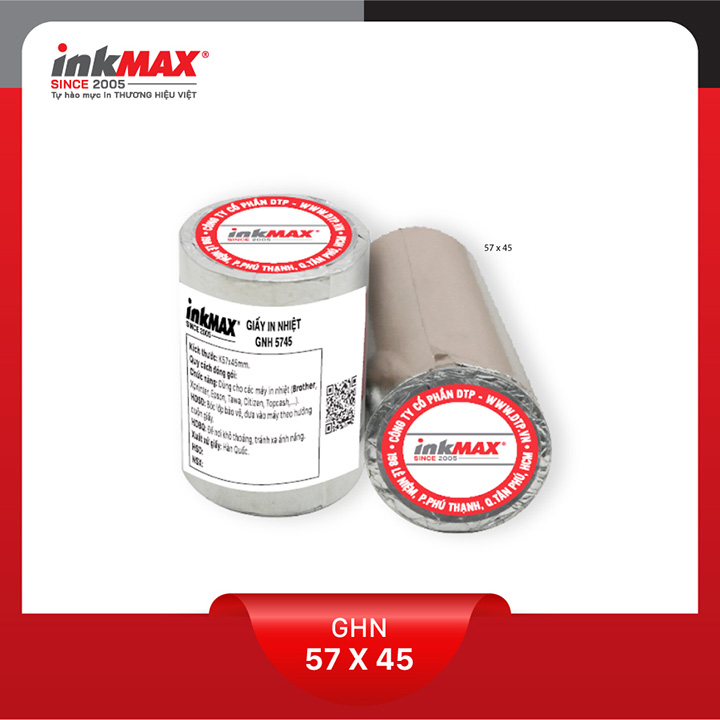 Giấy in nhiệt k57x45 - giấy in bill k57 - giấy in hóa đơn k57 - dùng cho các dòng máy in: xprinter, epson, bixolon, cognitive, birch, yamafuji,c ustom, super printer, topcash, antech, dataprint, apos, tawa prp, atp
