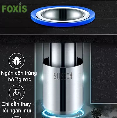 Lõi ngăn mùi hố ga thoát sàn