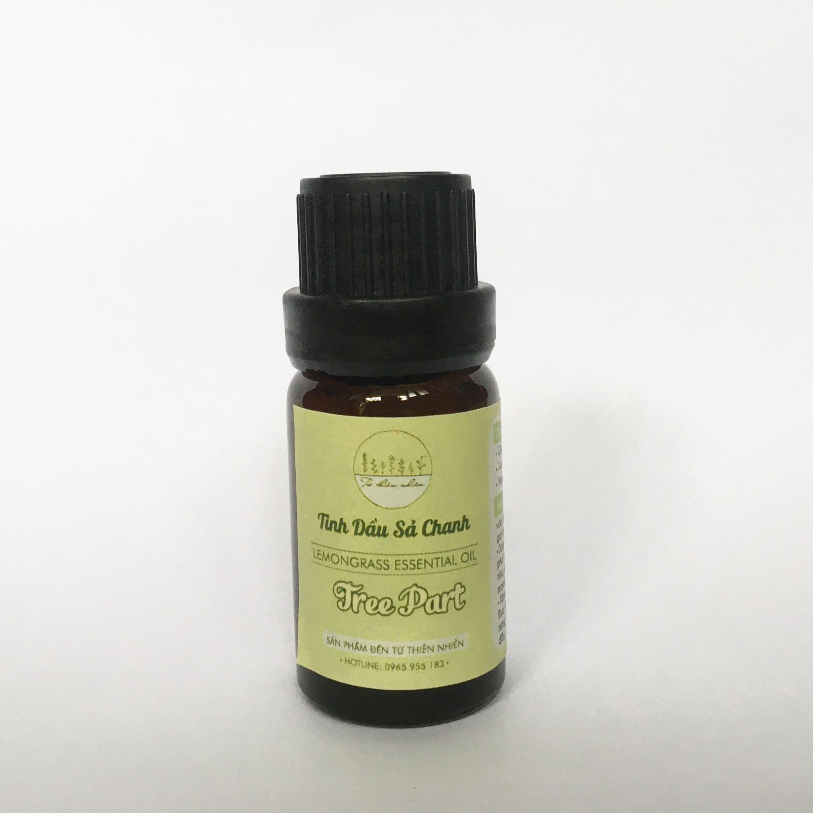 Tinh Dầu Sả Chanh Nguyên Chất 10ml Tuthiennhien