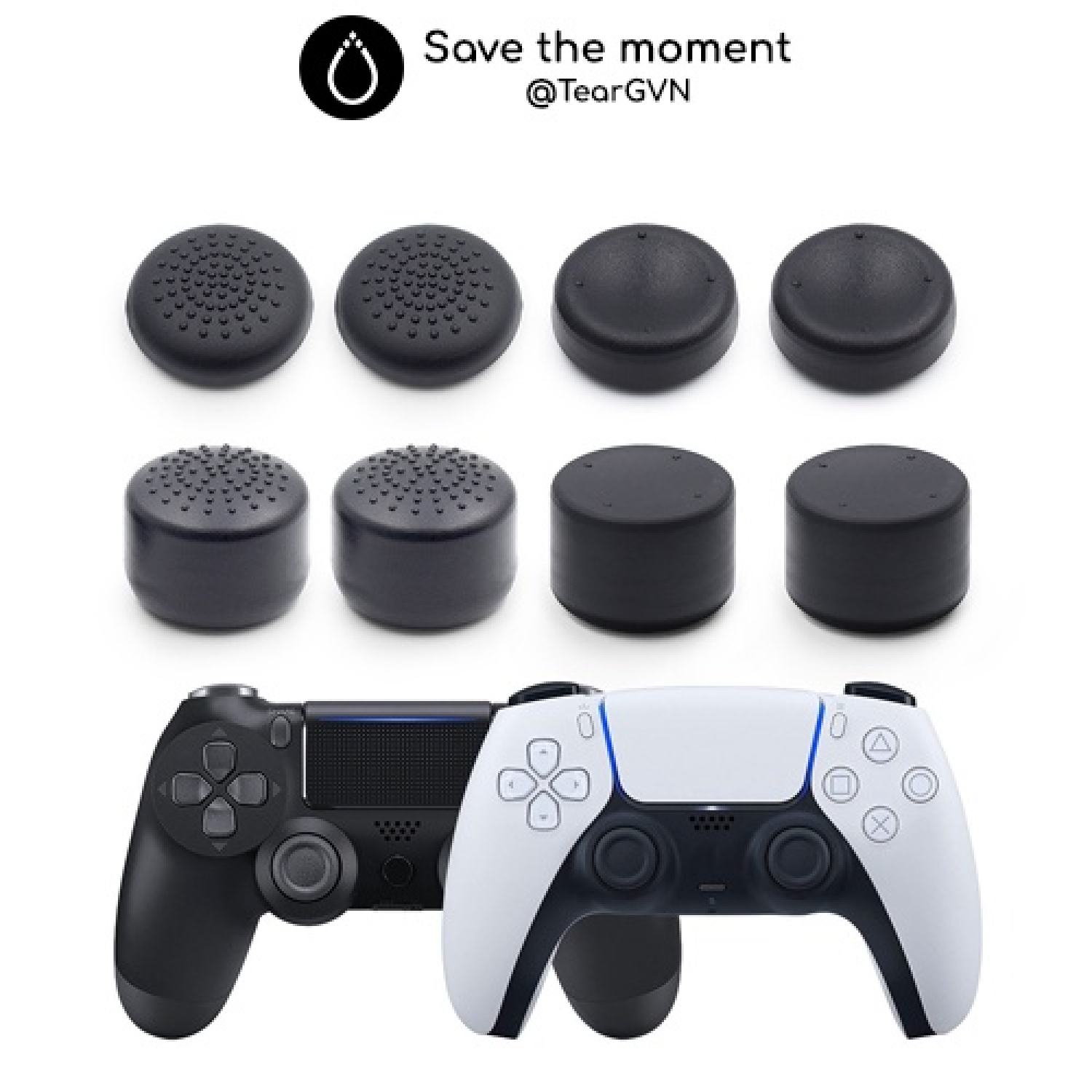 Bộ nút bọc Analog 4 phong cách cho tay cầm Playstation / Xbox / Switch Pro Controller
