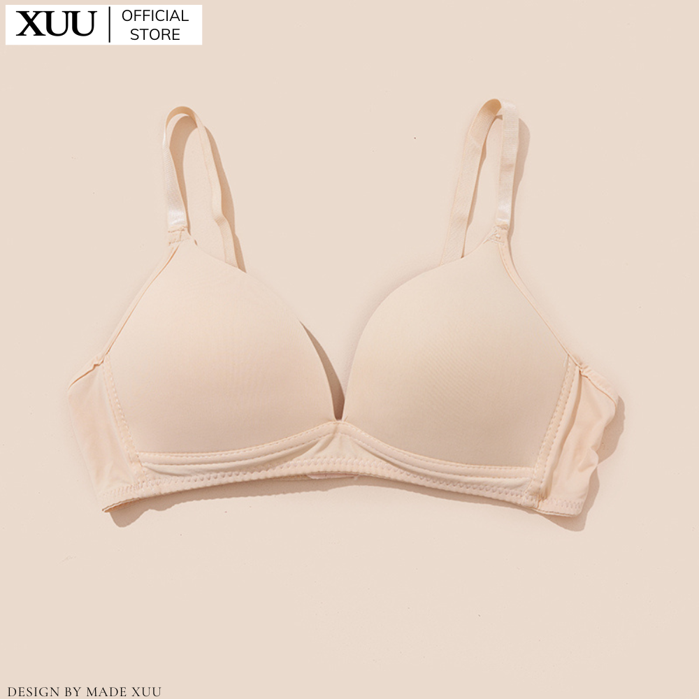 Áo ngực nữ đệm mỏng không gọng XUU, chất su siêu mềm mát nâng ngực nhẹ nhàng- AVV23