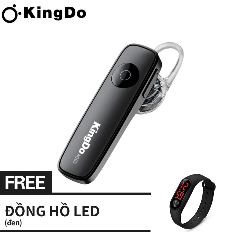 【Miễn phí LED】Tai nghe bluetooth M165,Tai nghe Bluetooth không dây Headset M165 bluetooth V4.1