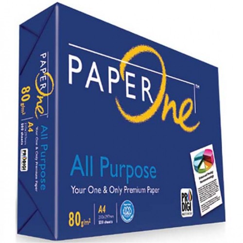Giấy a4 paperone 80gsm