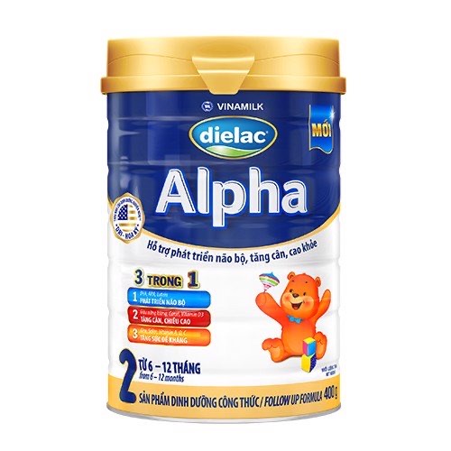 Sữa bột dielac alpha 2 400g