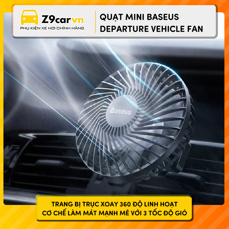 Quạt mini Baseus Departure Vehicle Fan