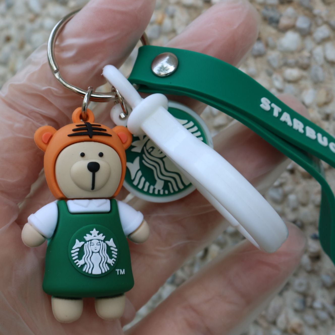 móc khóa con hổ tuổi Dần 12 con giáp Starbucks