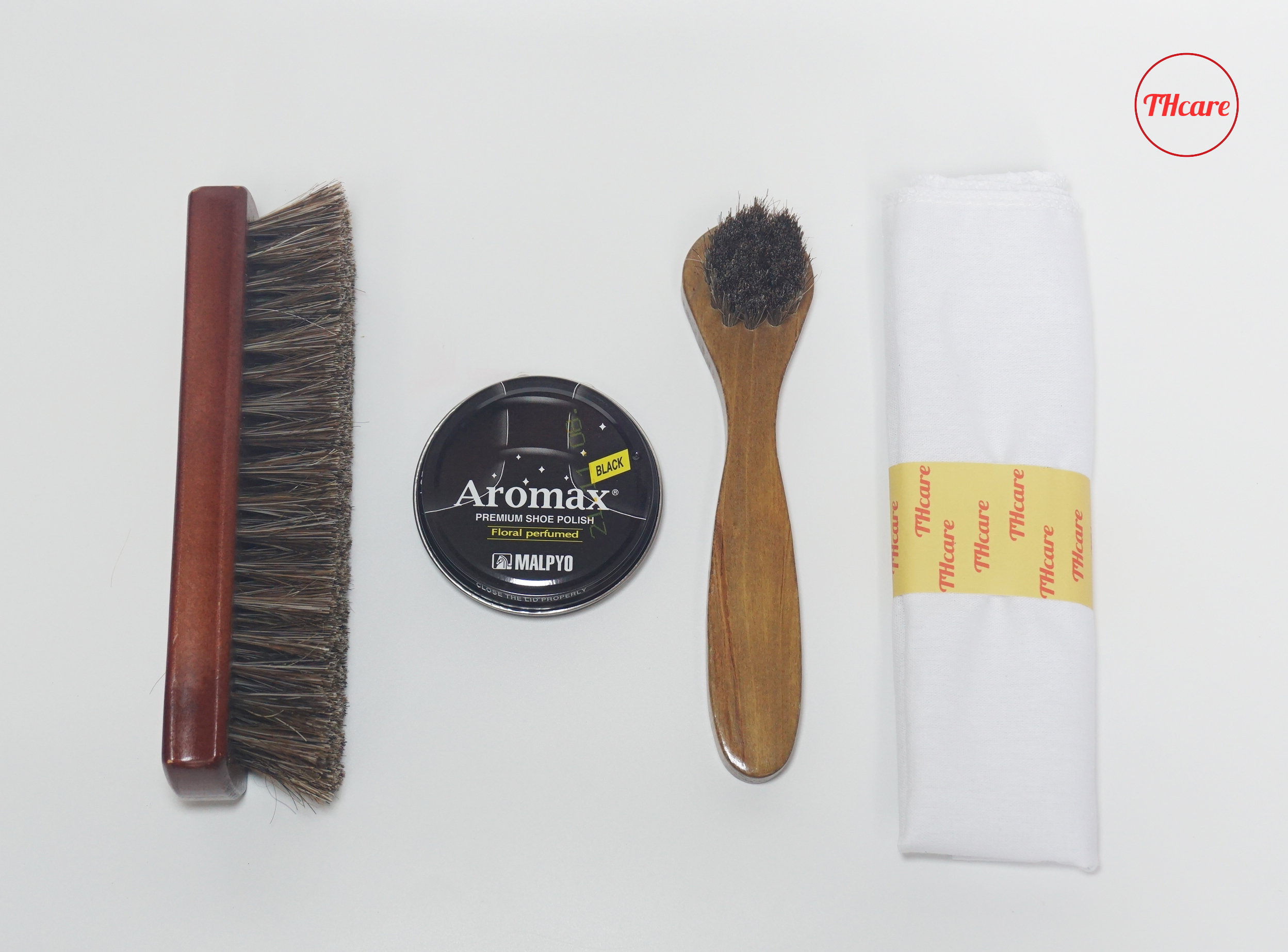 Bộ xi đánh giày Aromax 4 món