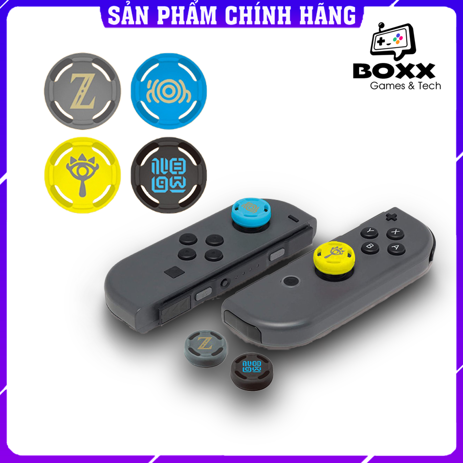 Núm bọc analog Joycon cho Nintendo Switch Nintendo Switch Lite set 4 núm chính hãng Hori