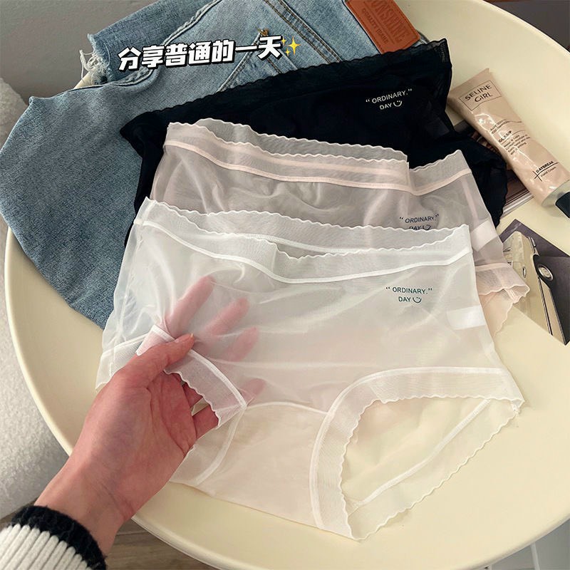 Combo 5 quần lót nữ su lụa băng tàng hình mẫu mới quần cạp cao cao cấp ORDINR mềm mịn kháng khuẩn siêu mát lạnh co giãn sexy