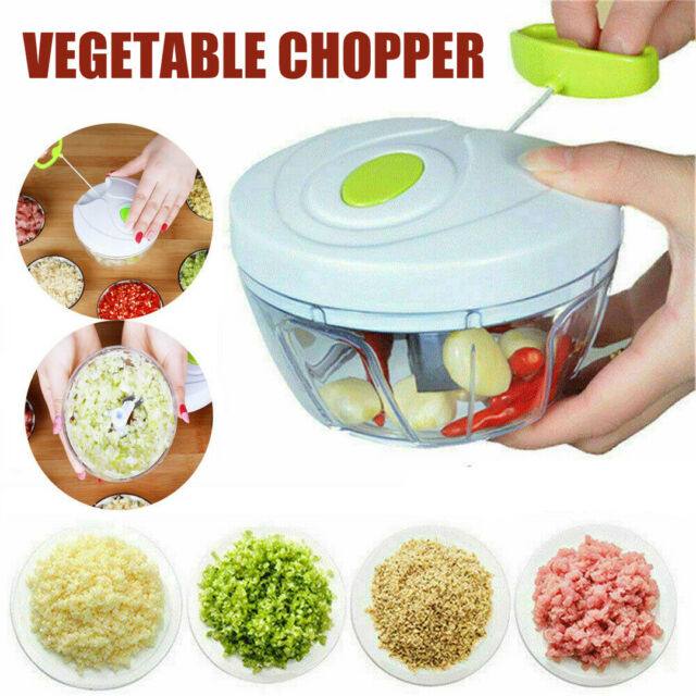 [HCM]Dụng Cụ Xay Tỏi Ớt Kéo TayMáy nghiền raucủ đa năng - Dụng Cụ Hỗ Trợ Nấu An Tiện Ích