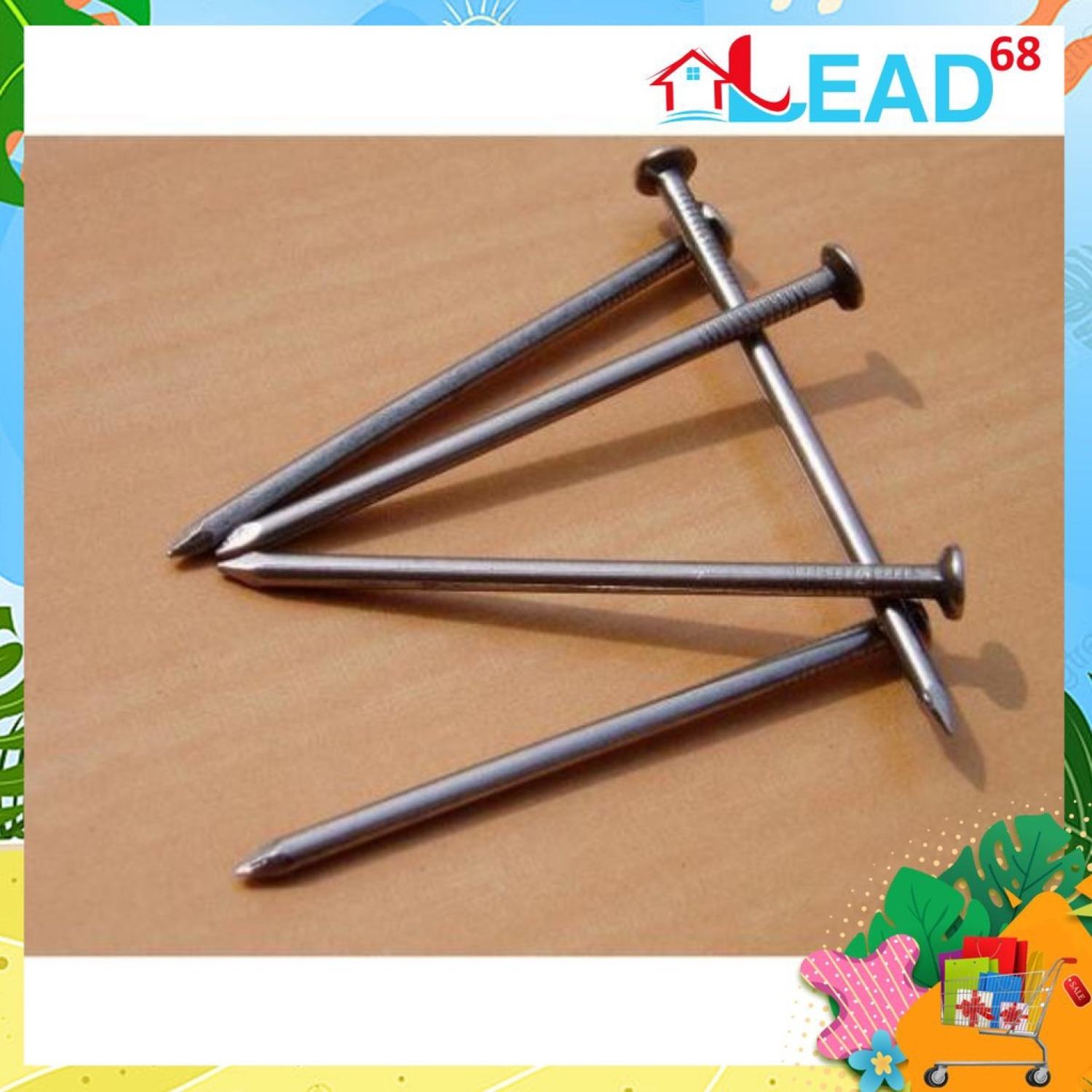 200g Đinh đóng gỗ / Đinh thép đen