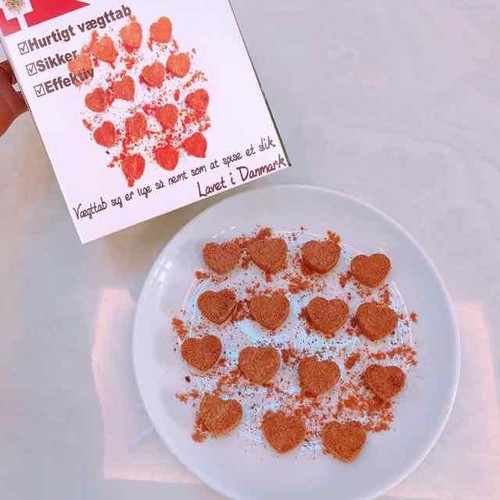 Kẹo Socola giảm cân Đan Mạch hộp màu trắng 40 viên