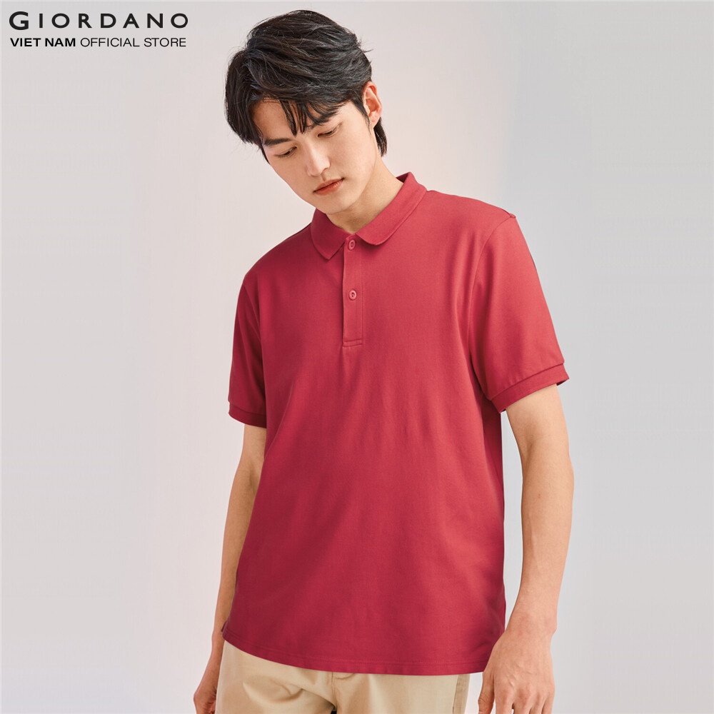 GIORDANO Áo Thun Có Cổ Nam Kháng Khuẩn Anti-Microbial Polo 01010251
