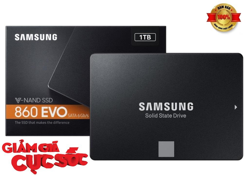 Ổ CỨNG SSD SAMSUNG 860 QVO 1TB 2.5-INCH SATA III CHÍNH HÃNG - SSD SAMSUNG 1TB