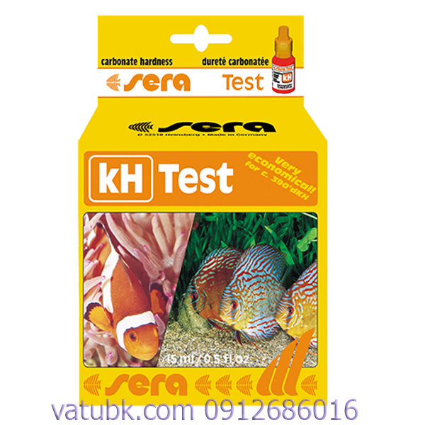 Test Kit thử độ kiềm kH nước thủy sản