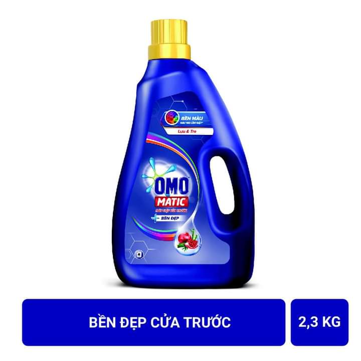 Nước giặt Omo Matic cửa trước
