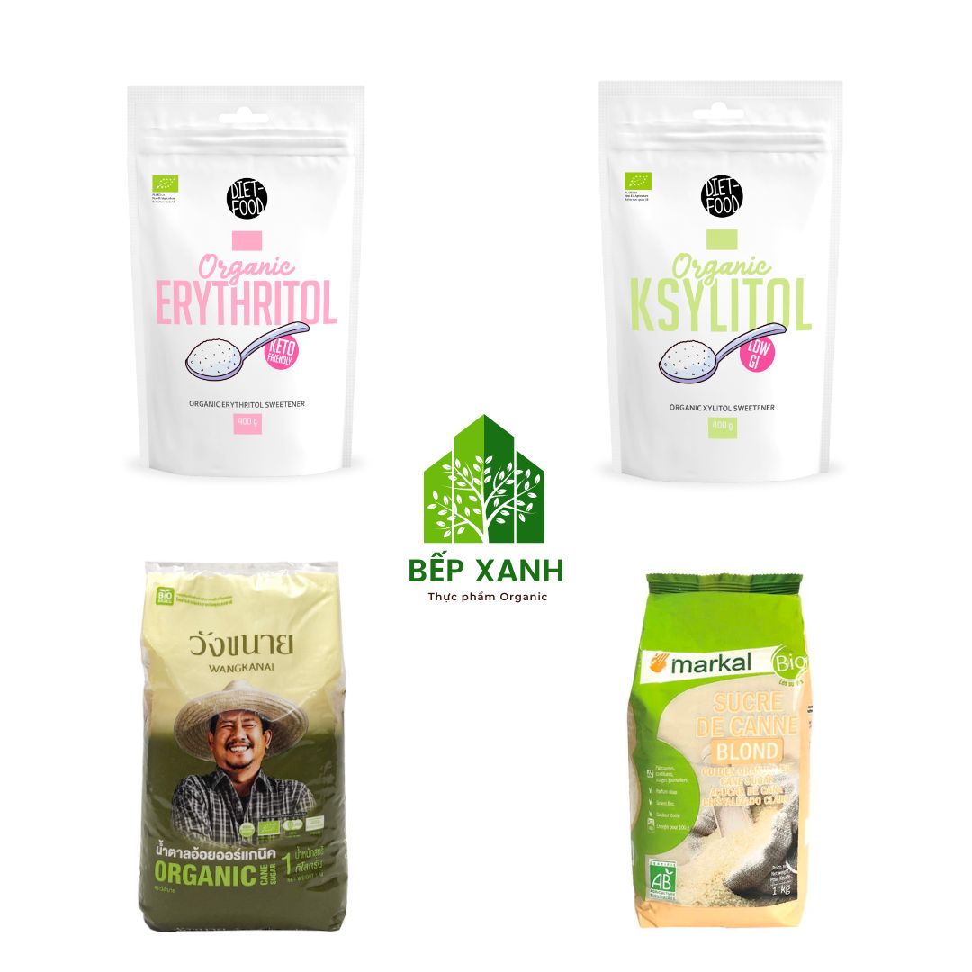 Đường mía hữu cơ markal wangkanai - đường ăn kiêng diet food - đường organic - đường mía thô hữu cơ - đường hữu cơ