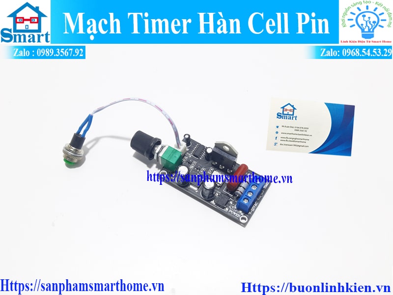 Mạch Timer Hàn Cell Pin