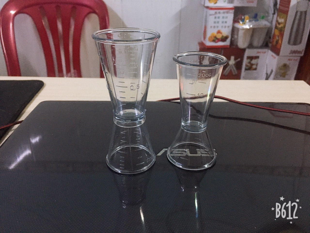 Jigger ly đong 2 đầu 20/40 ml