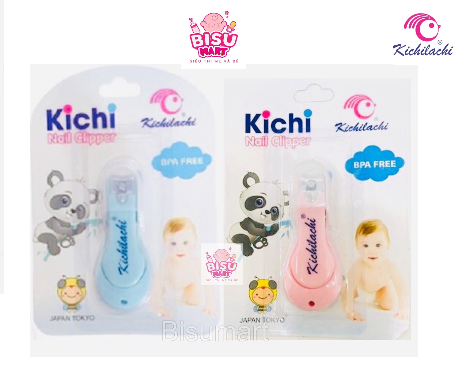 Bấm móng tay, cắt móng tay cho Bé Kichi Dụng cụ chăm sóc móng tay chân