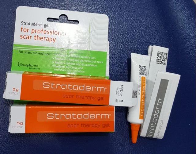 STRATADERM GEL 5G.HỖ TRỢ LÀM MỜ SẸO XẤU