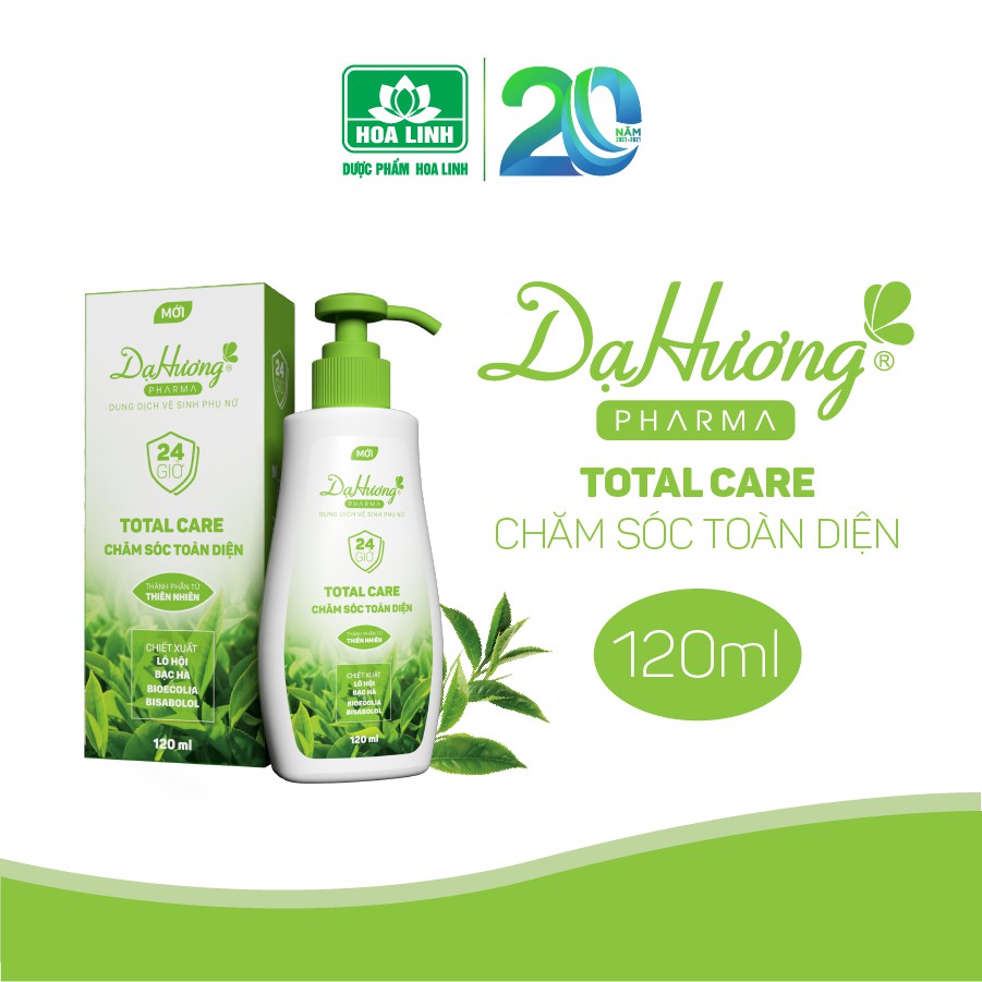 Dung Dịch Vệ Sinh Dạ Hương Pharma total care 120ml