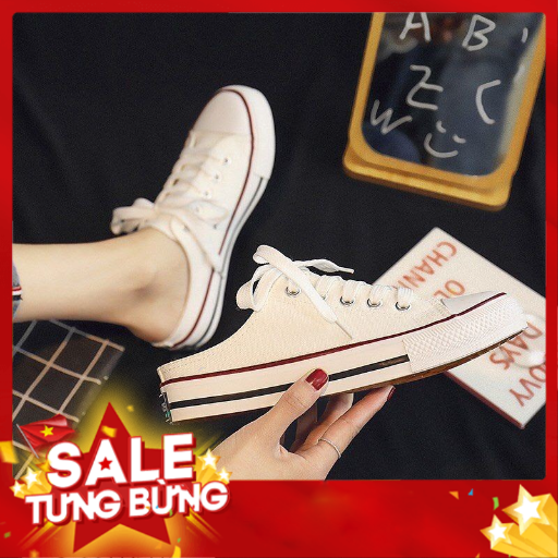 Giày sục converse mùa hè cao cấp