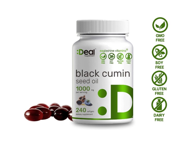 Viên dầu hạt thì là đen Deal Supplement Black Cumin Seed Oil