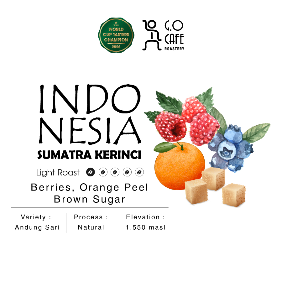 Cà phê đặc sản Indonesia Sumatra Kerinci Valley Natural - G.O Cafe Roastery
