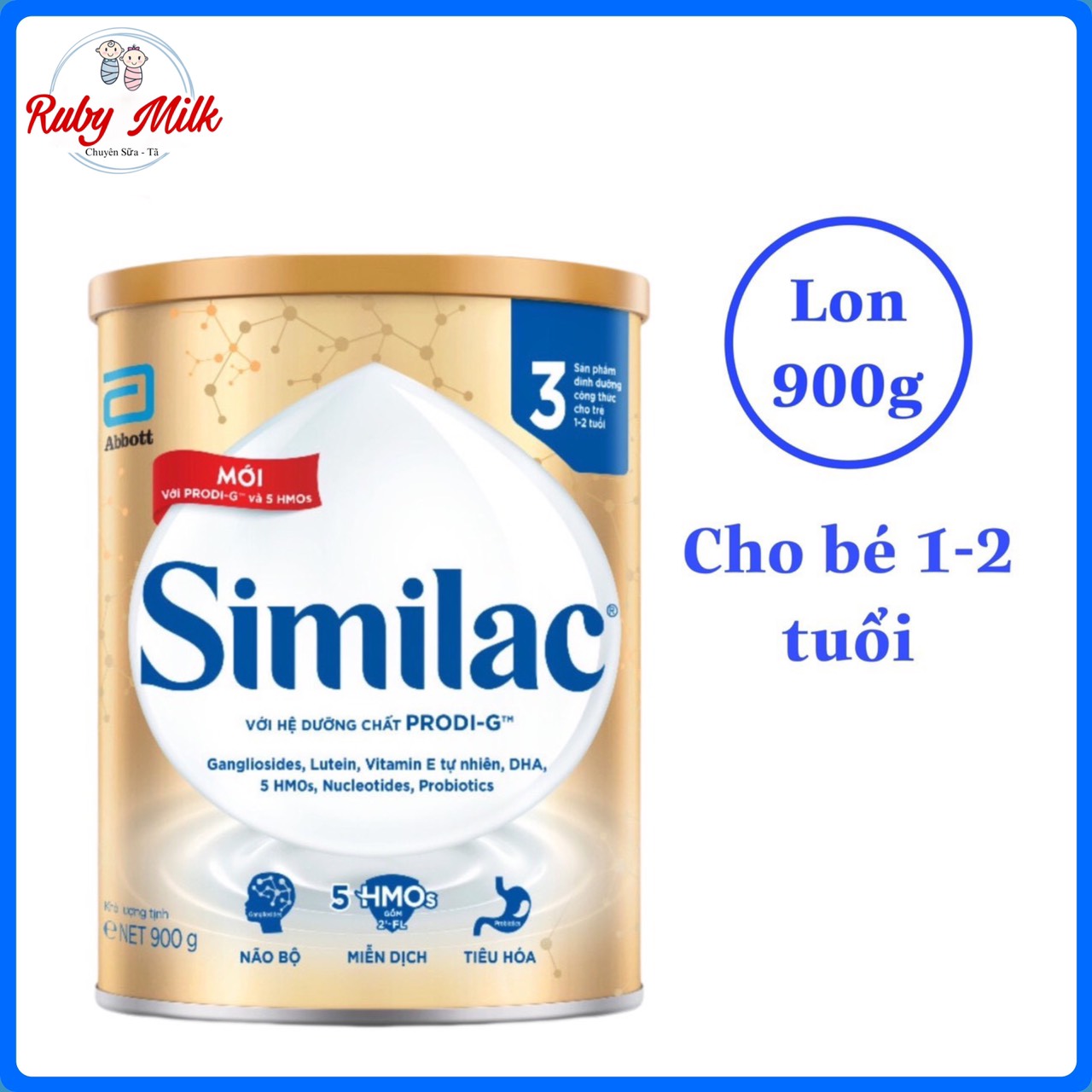Sữa similac 5g số 3 lon lon 900g