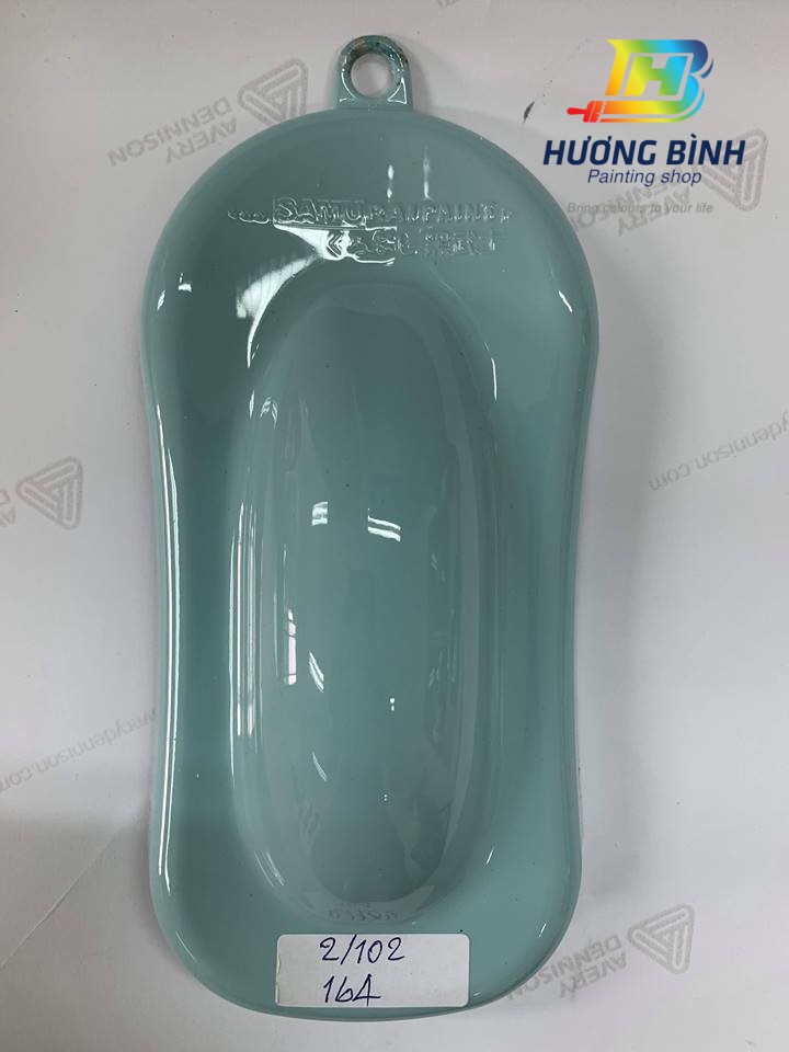 Sơn Samurai màu Xanh Mikrolet - 164 (400ml) (có khả năng kháng xăng A92, A95)