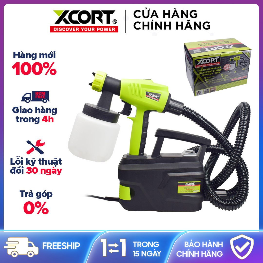 Máy phun sơn Máy phun sơn cầm tay Máy phun sơn mini 550W
