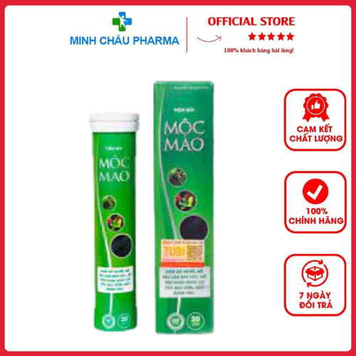 Viên sủi mộc mao – hỗ trợ bổ huyết & làm đen tóc