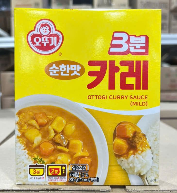 Korean Instant Non-Spicy Curry Sauce 200g