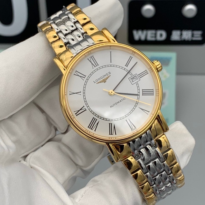 { LAZADA ĐỒNG HỒ PHỐ } ĐỒNG HỒ L686 CAO CẤP AUTOMATIC VÀNG TRẮNG SỐ LA MÃ + THẺ BẢO HÀNH