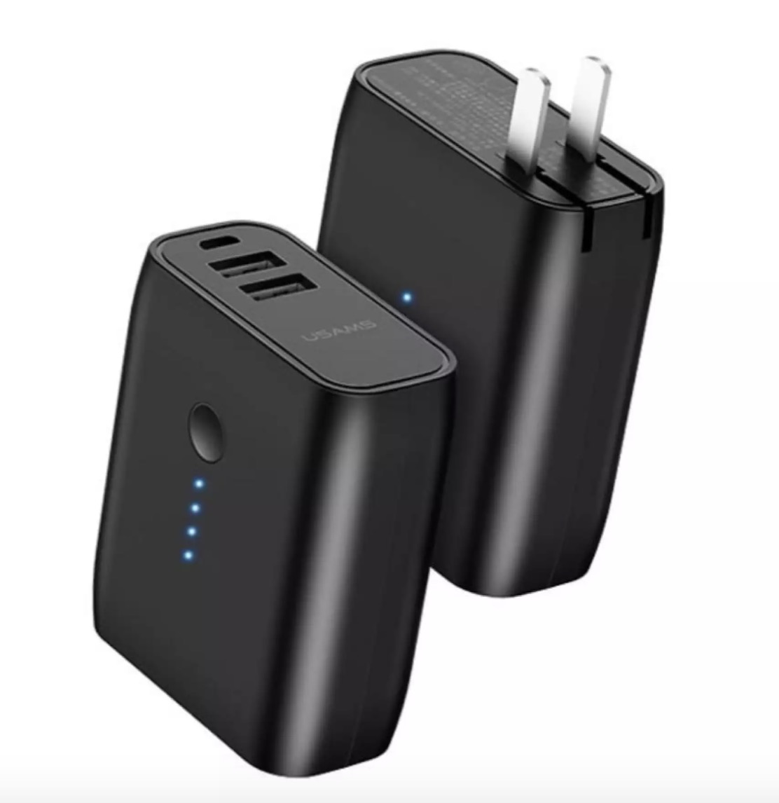 Củ sạc kiêm pin dự phòng 2in1 usams 5000mah
