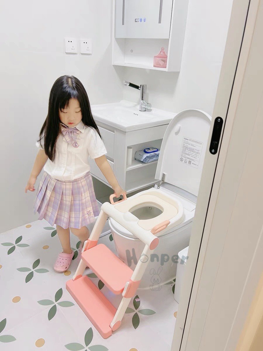 Thang bô Honper 2 bậc gấp gọn phân phối chính hãng Mon Kids Store
