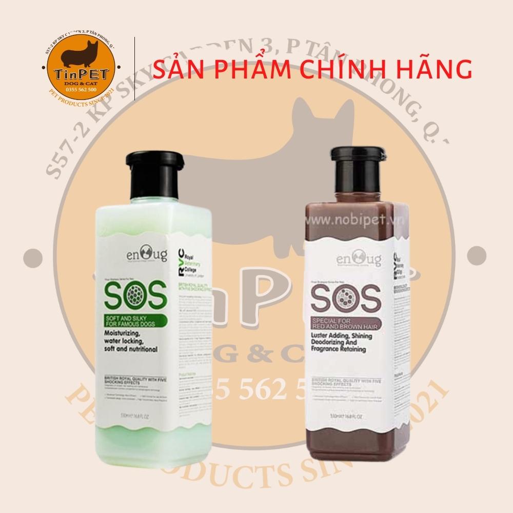 ữa tắm SOS chó mèo 530ml, sữa tắm cho chó mèo hàng chính hãng - Đảo Chó Mèo