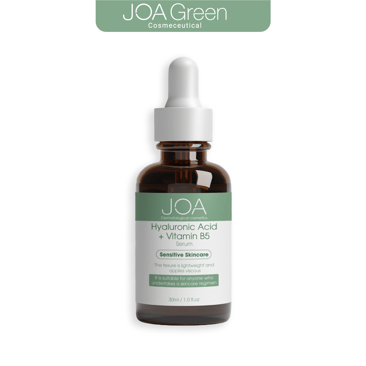 Serum phục hồi da hyaluronic acid + vitamin b5 - joa green 30ml, serum b5 tái tạo da và chống lão hoá - mỹ phẩm ms cosmetic
