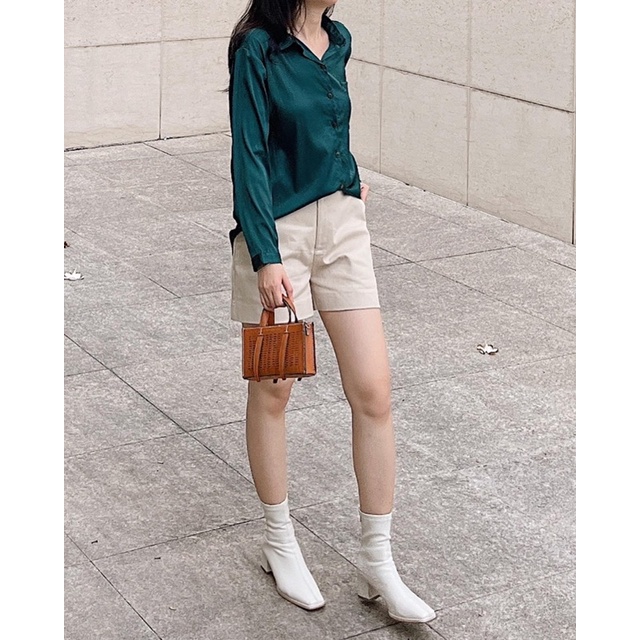 Quần Shorts kaki túi xéo Ruchan