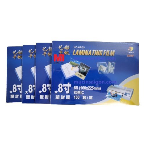 Màng ép plastic khổ a5 - 80 mic - giấy ép plastic a5 - 80 mic
