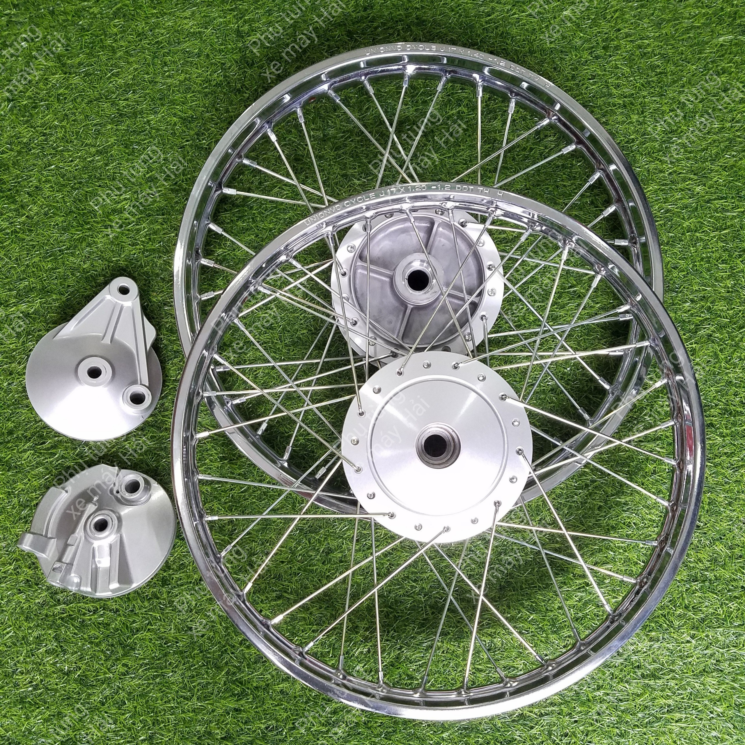 Bánh Căm WAVE DREAM Và các Dòng Xe Trung Quốc Trước Sau 2 Thắng Đùm HTH66 MSP 2039