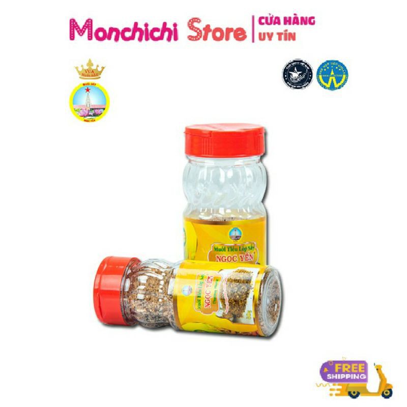 Muối tiêu lốp sấy ngọc yến 60g