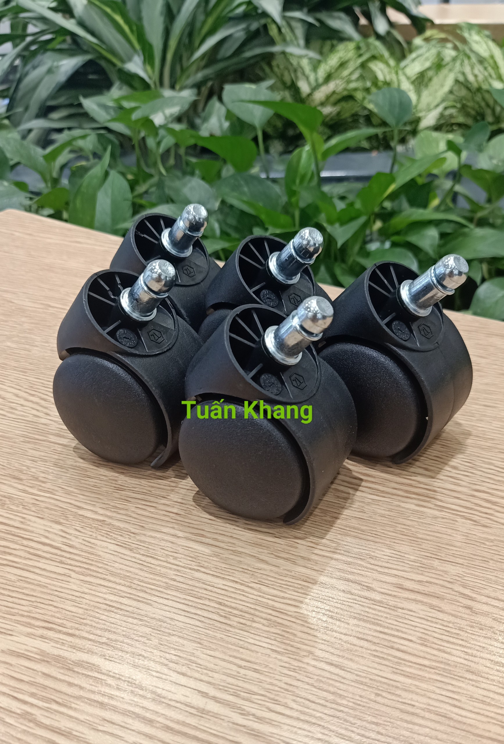 combo 5 cái Bánh xe ghế xoay văn phòng