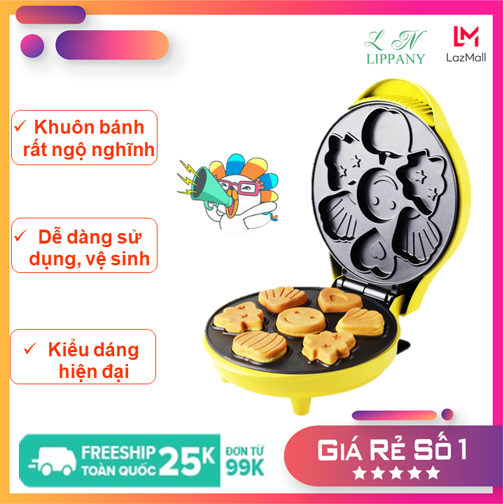 Máy Nướng Bánh Và Làm Bánh Hình Thú